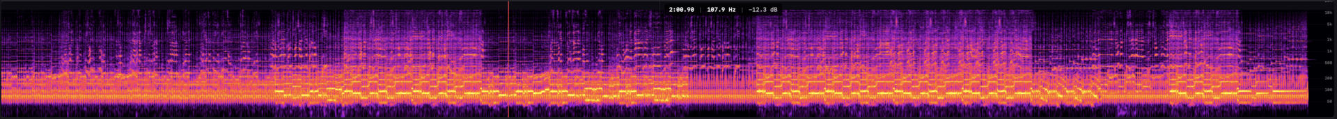 Specula spectrogram view with the inferno colormap on a log frequency scale.
